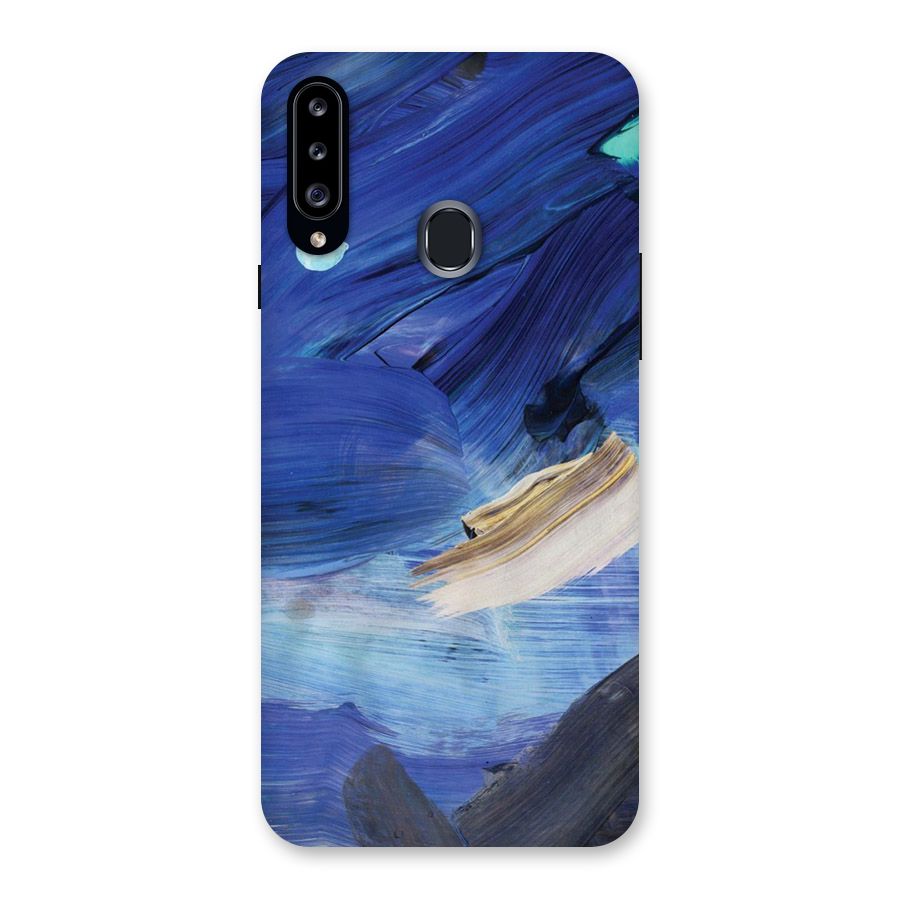 Paint Brush Strokes Back Case for Samsung Galaxy A20s