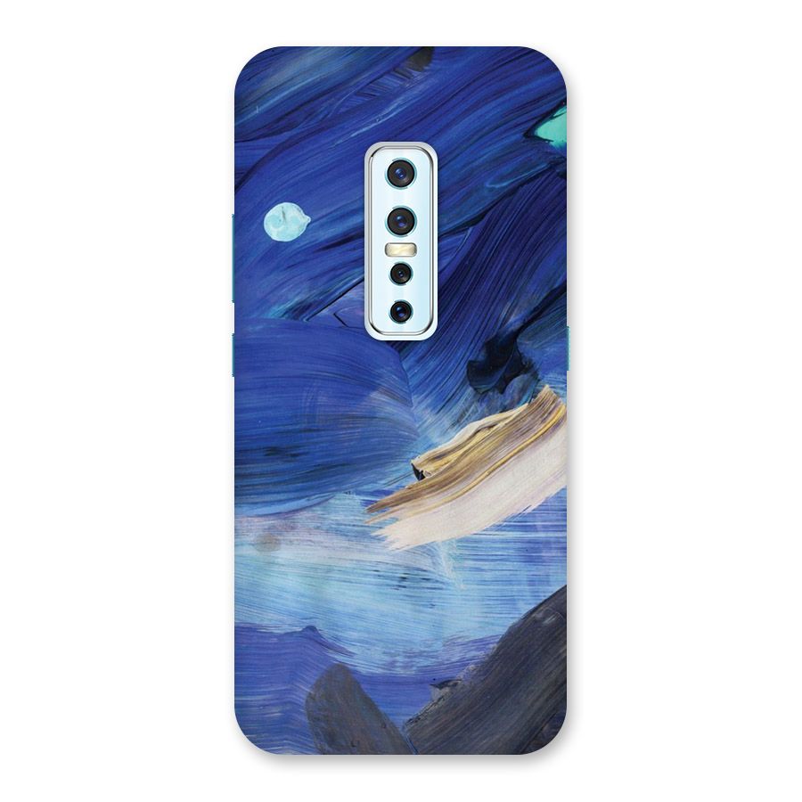 Paint Brush Strokes Back Case for Vivo V17 Pro