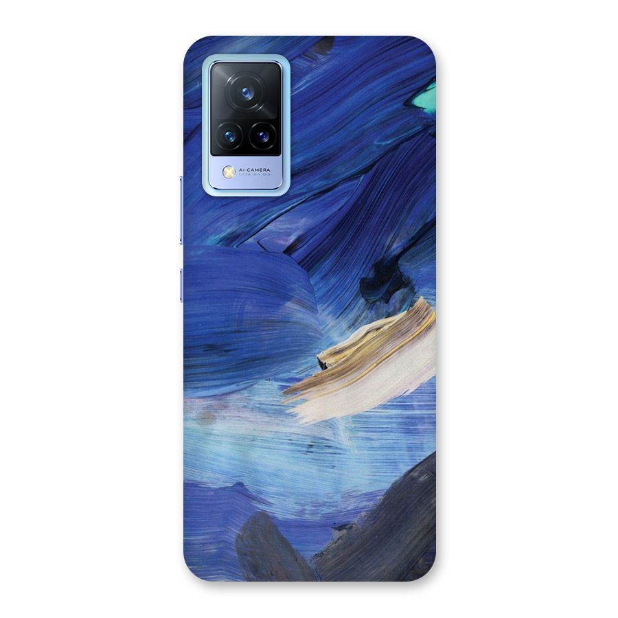 Paint Brush Strokes Back Case for Vivo V21 5G
