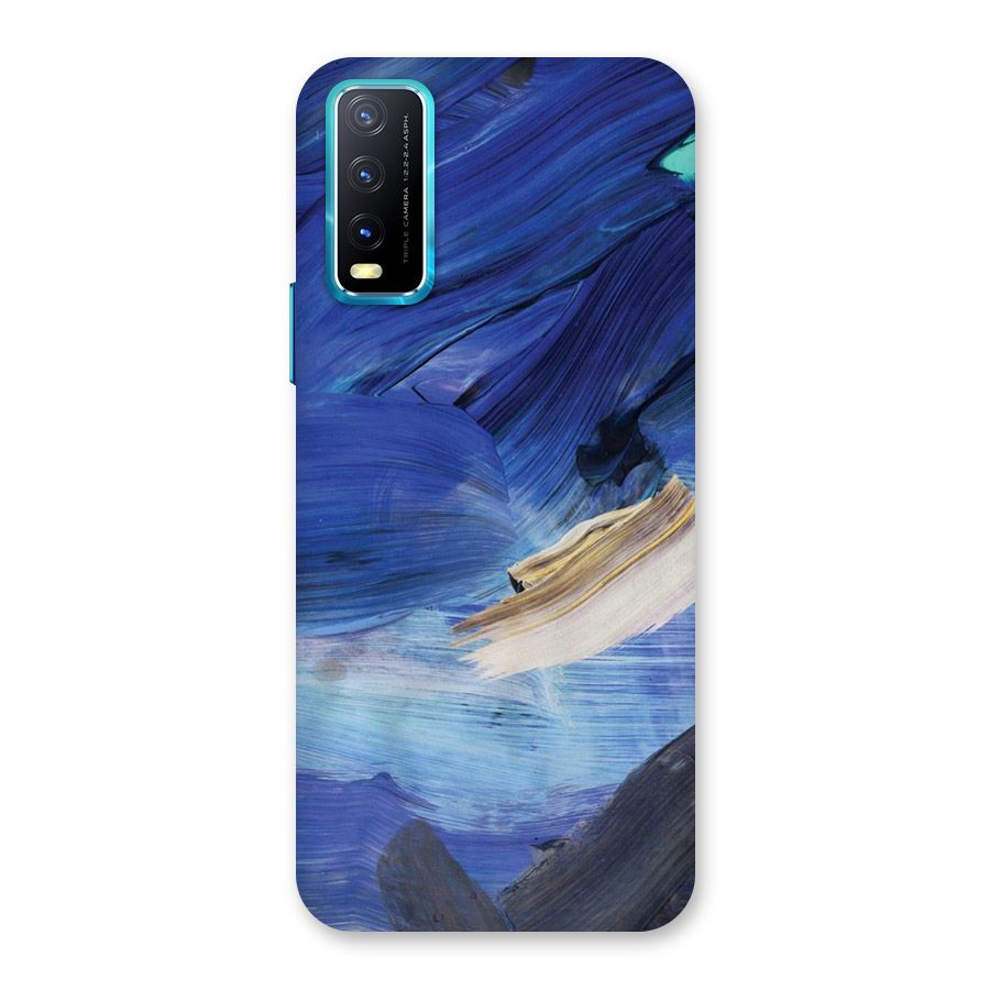 Paint Brush Strokes Back Case for Vivo Y20A
