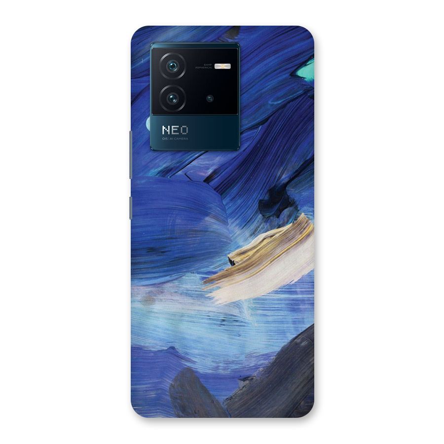 Paint Brush Strokes Back Case for Vivo iQOO Neo 6 5G