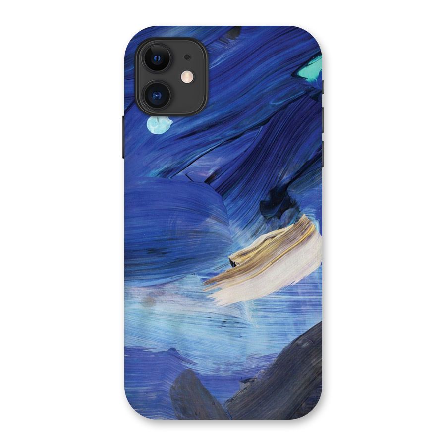 Paint Brush Strokes Back Case for iPhone 11