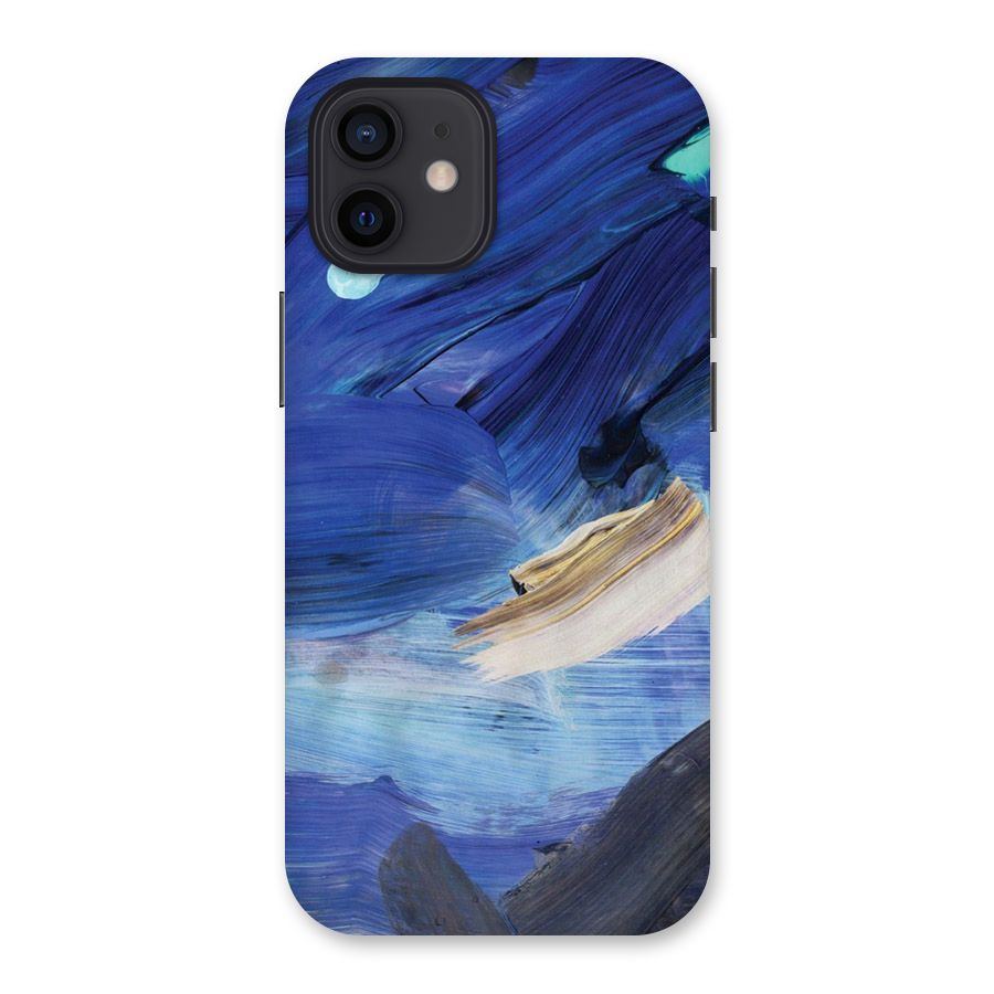 Paint Brush Strokes Back Case for iPhone 12
