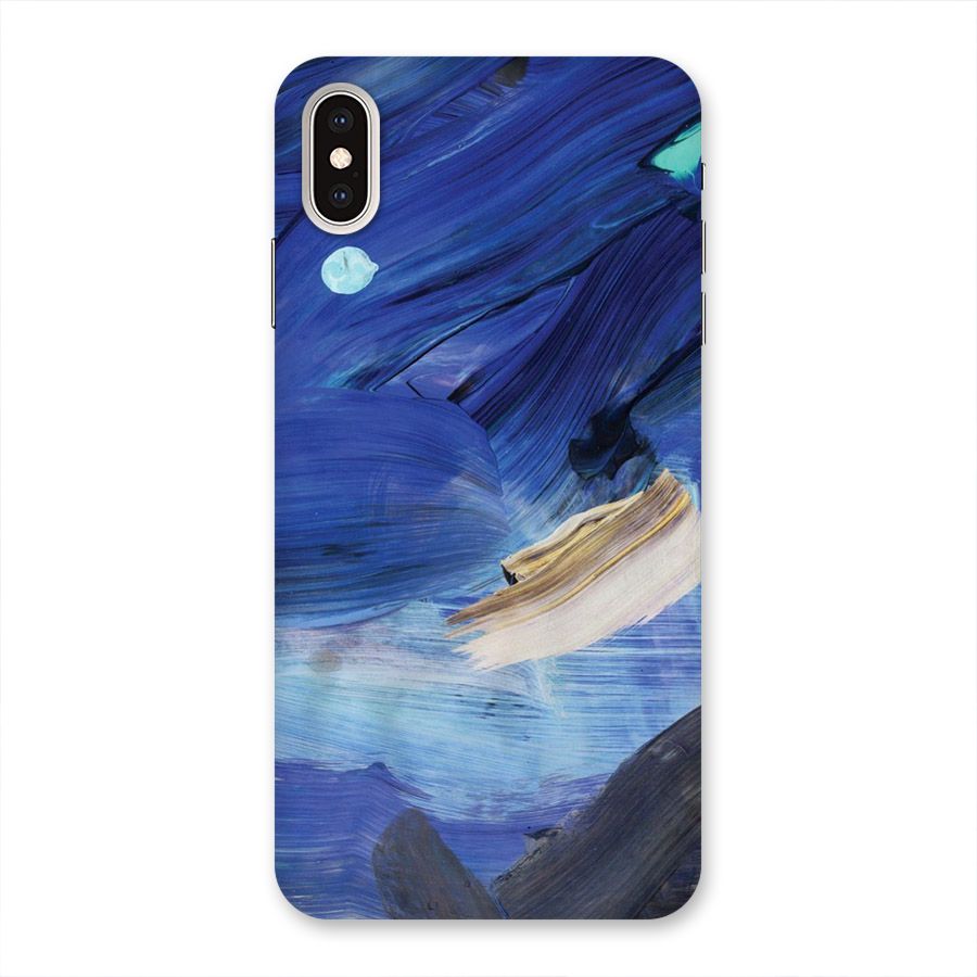 Paint Brush Strokes Back Case for iPhone XS Max