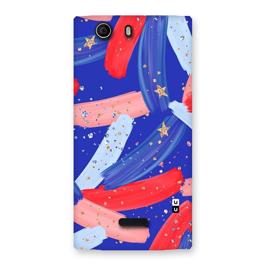 Paint Stars Back Case for Canvas Nitro 2 E311
