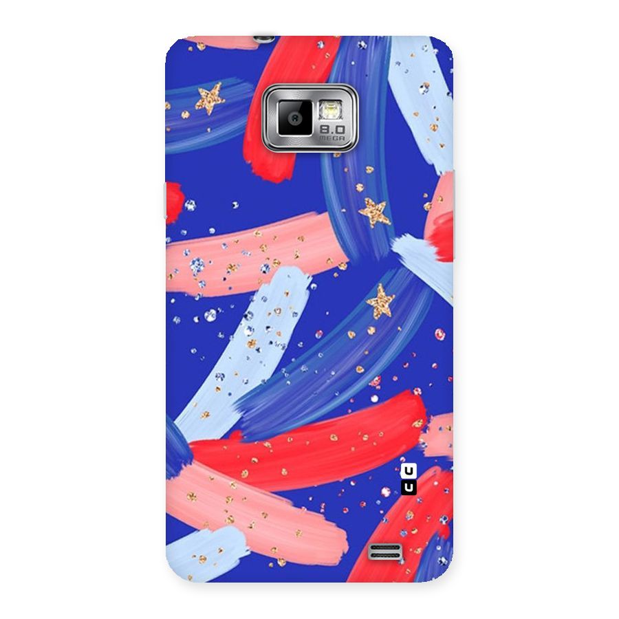 Paint Stars Back Case for Galaxy S2
