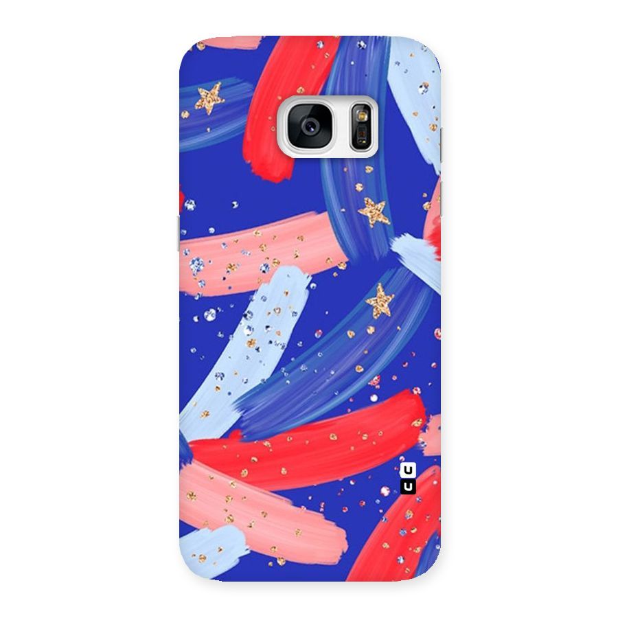 Paint Stars Back Case for Galaxy S7 Edge