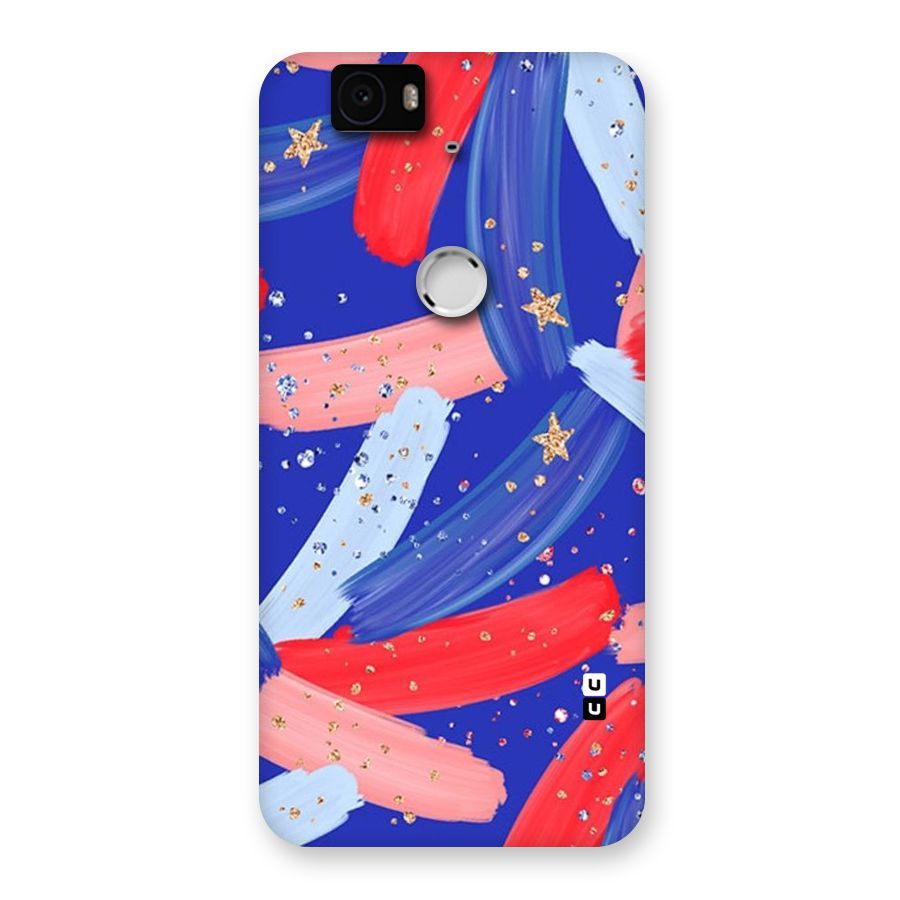 Paint Stars Back Case for Google Nexus-6P