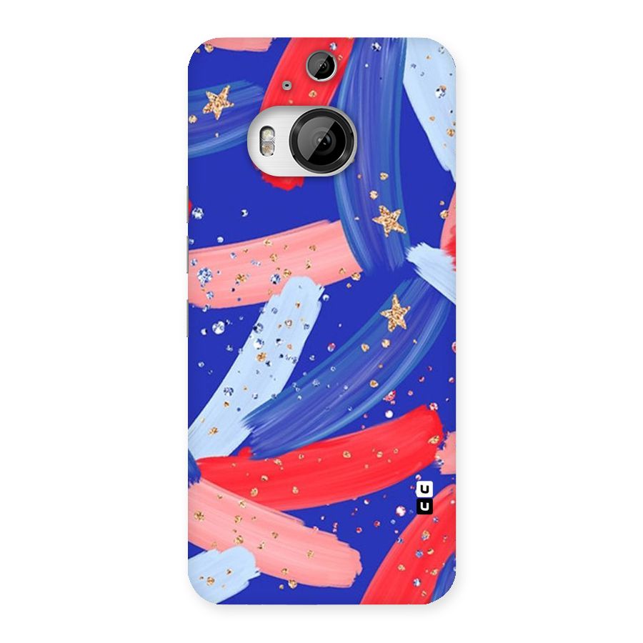 Paint Stars Back Case for HTC One M9 Plus