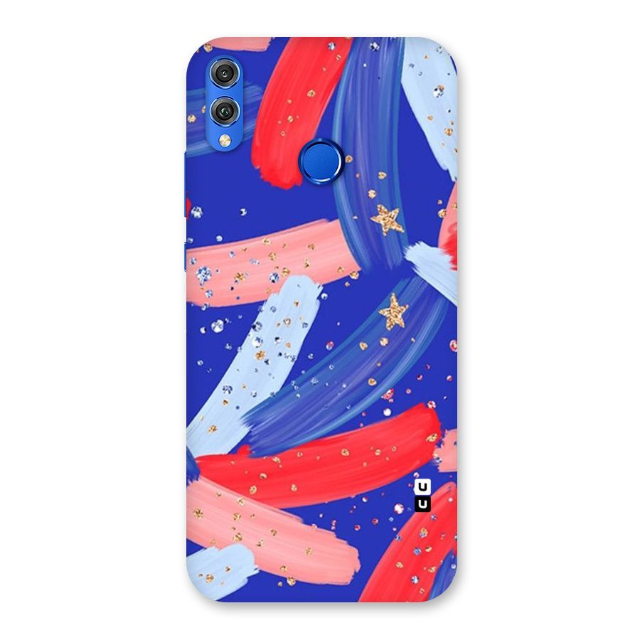 Paint Stars Back Case for Honor 8X