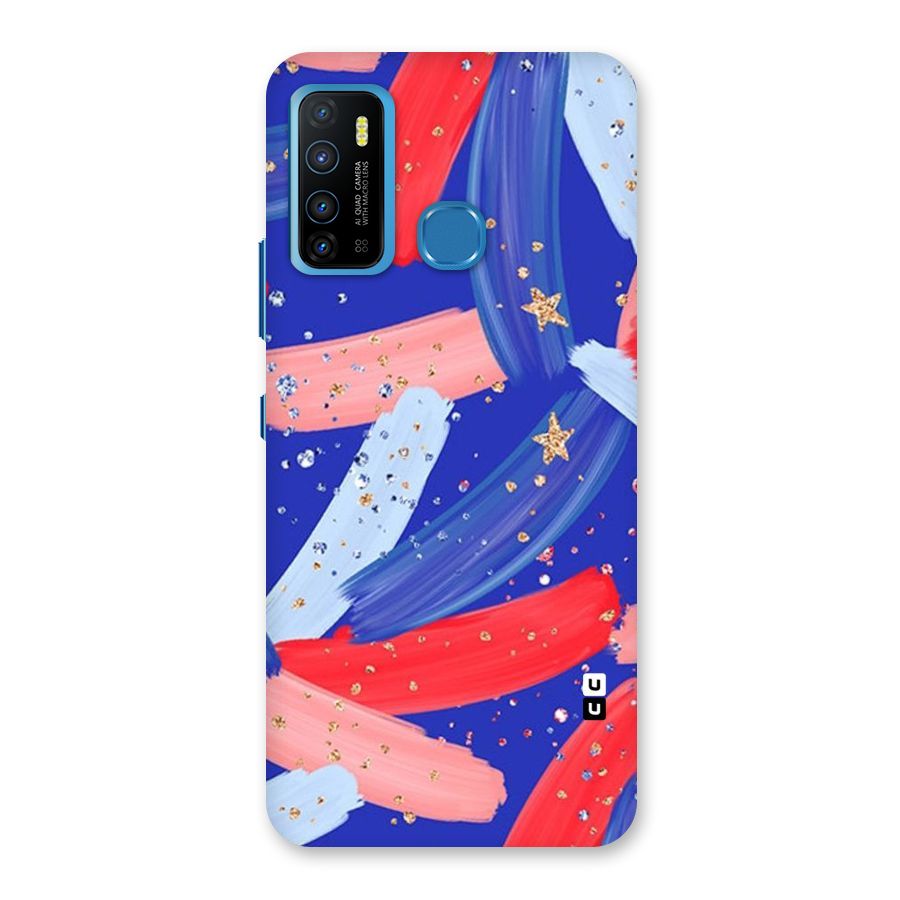 Paint Stars Back Case for Infinix Hot 9
