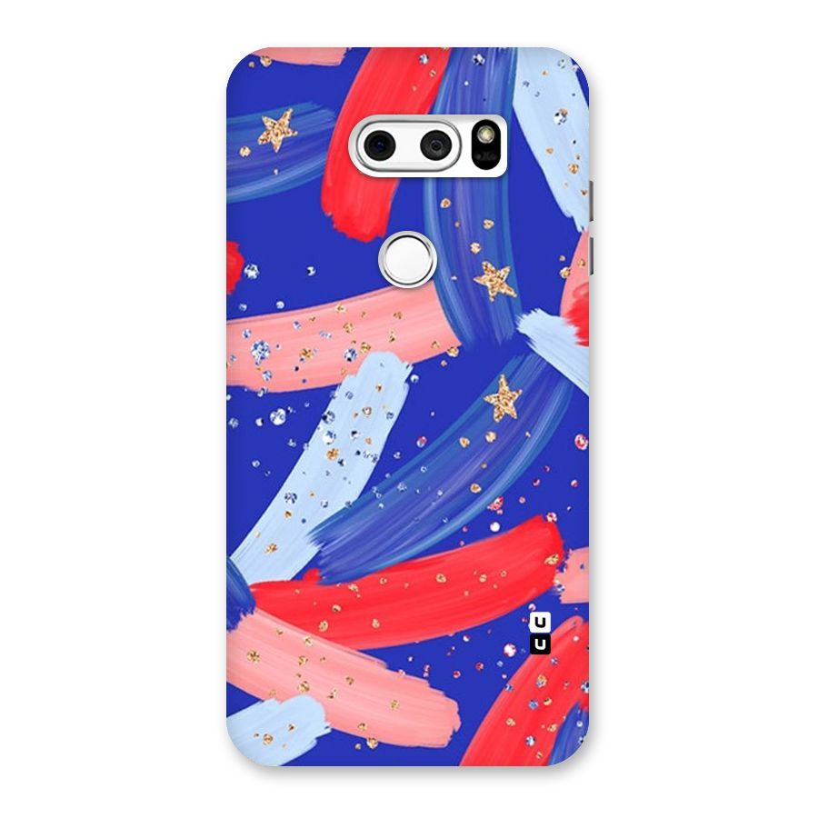 Paint Stars Back Case for LG V30