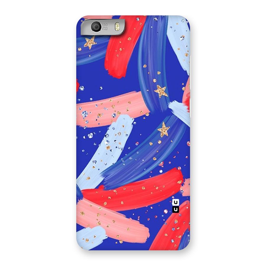 Paint Stars Back Case for Micromax Canvas Knight 2