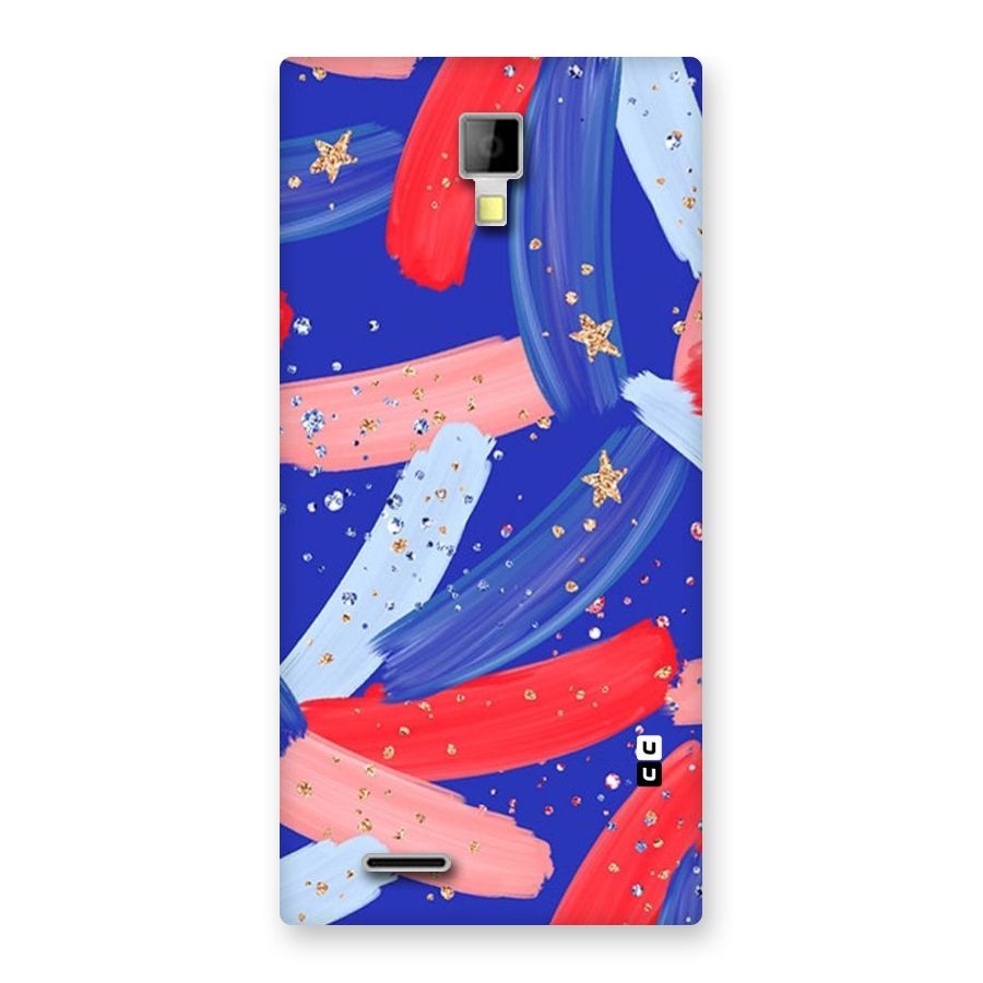 Paint Stars Back Case for Micromax Canvas Xpress A99