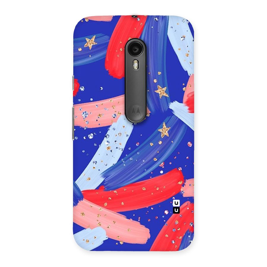 Paint Stars Back Case for Moto G3