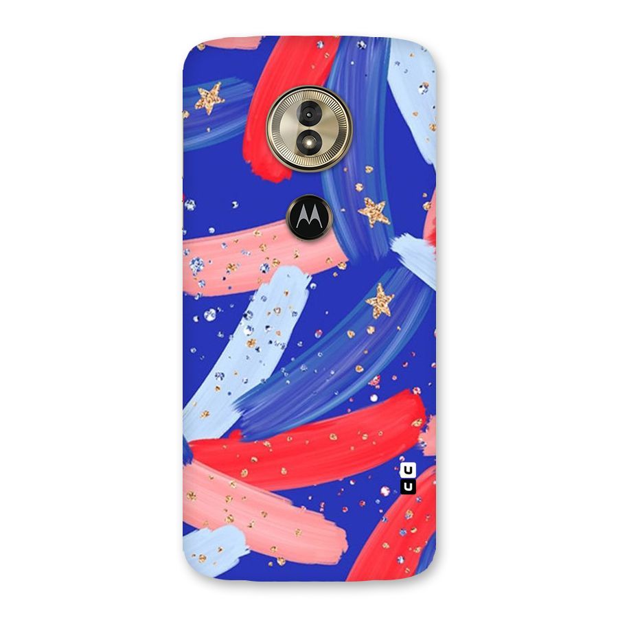 Paint Stars Back Case for Moto G6 Play