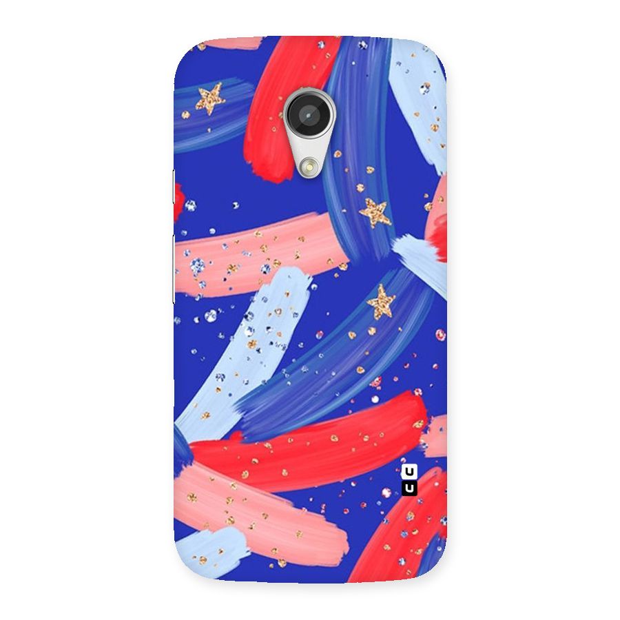 Paint Stars Back Case for Moto G 2nd Gen
