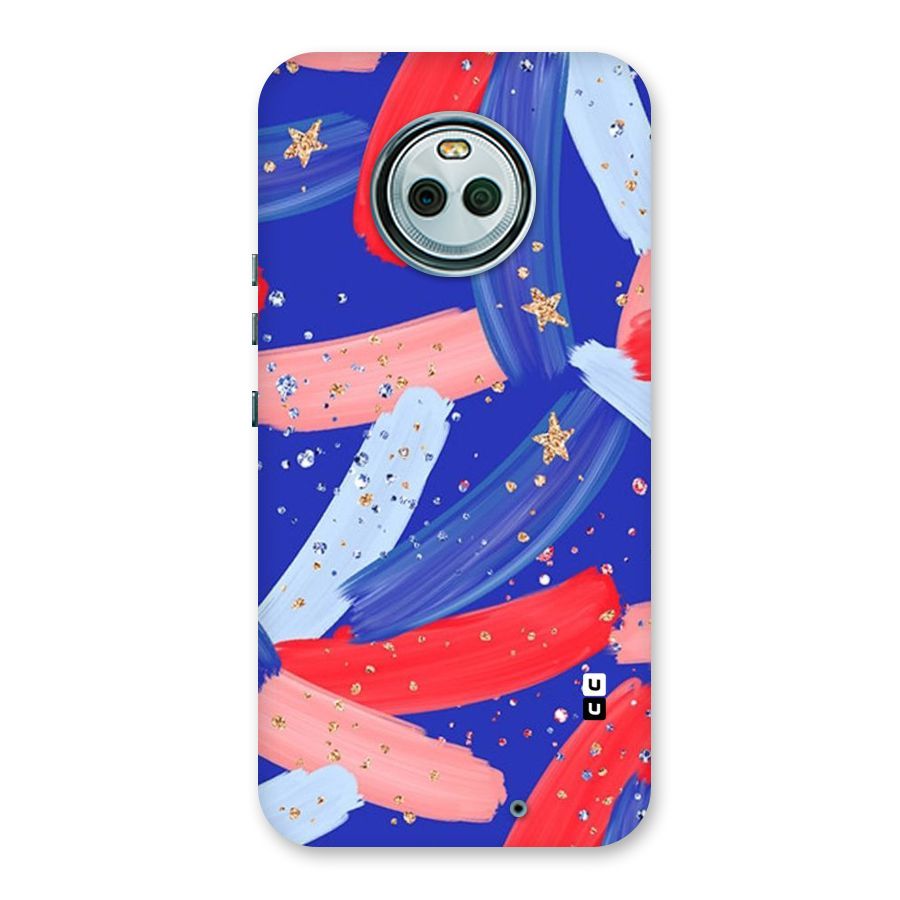 Paint Stars Back Case for Moto X4