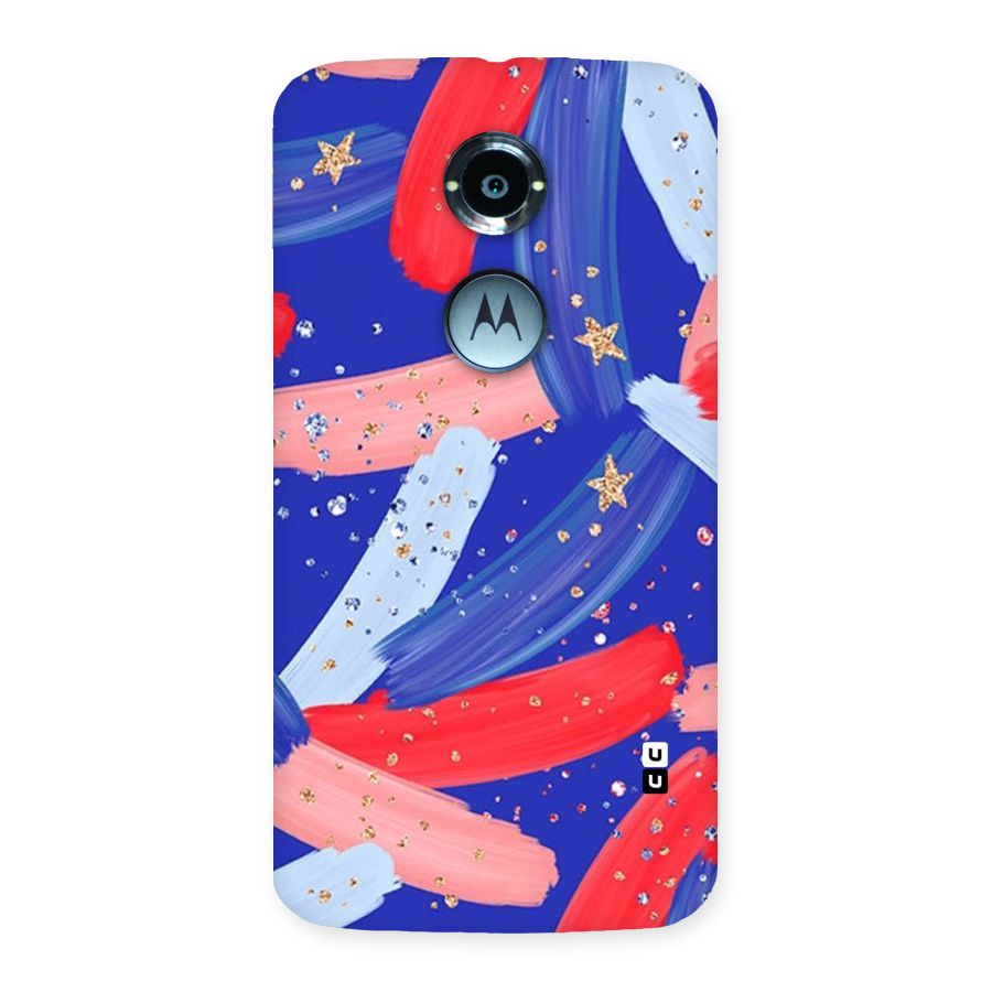 Paint Stars Back Case for Moto X 2nd Gen