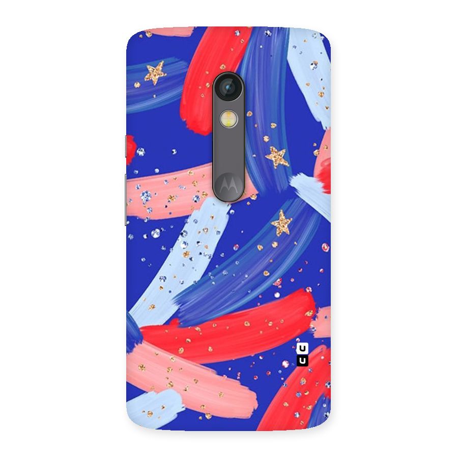 Paint Stars Back Case for Moto X Play