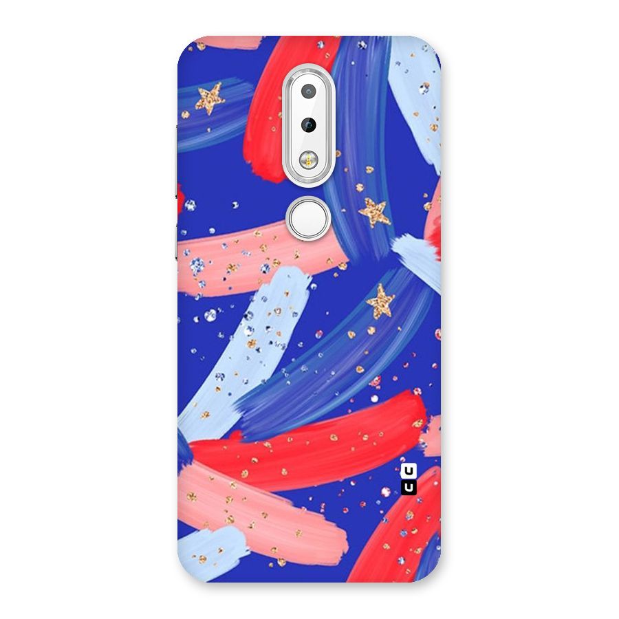 Paint Stars Back Case for Nokia 6.1 Plus