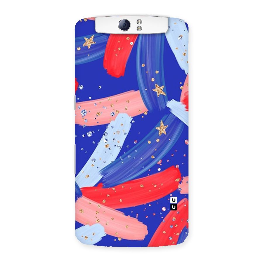 Paint Stars Back Case for Oppo N1