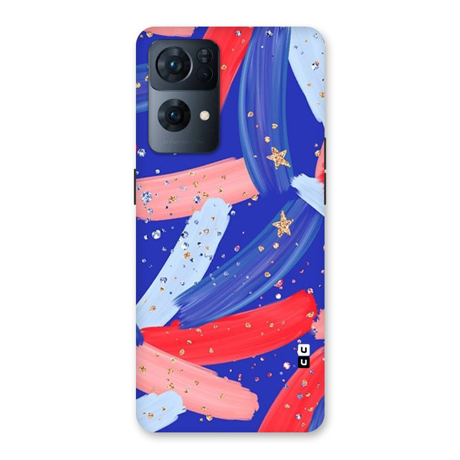 Paint Stars Back Case for Oppo Reno7 Pro 5G
