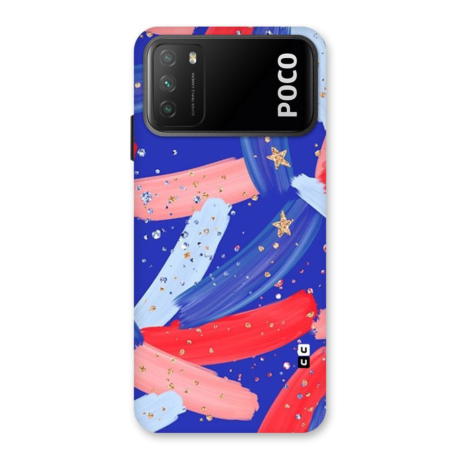 Paint Stars Back Case for Poco M3