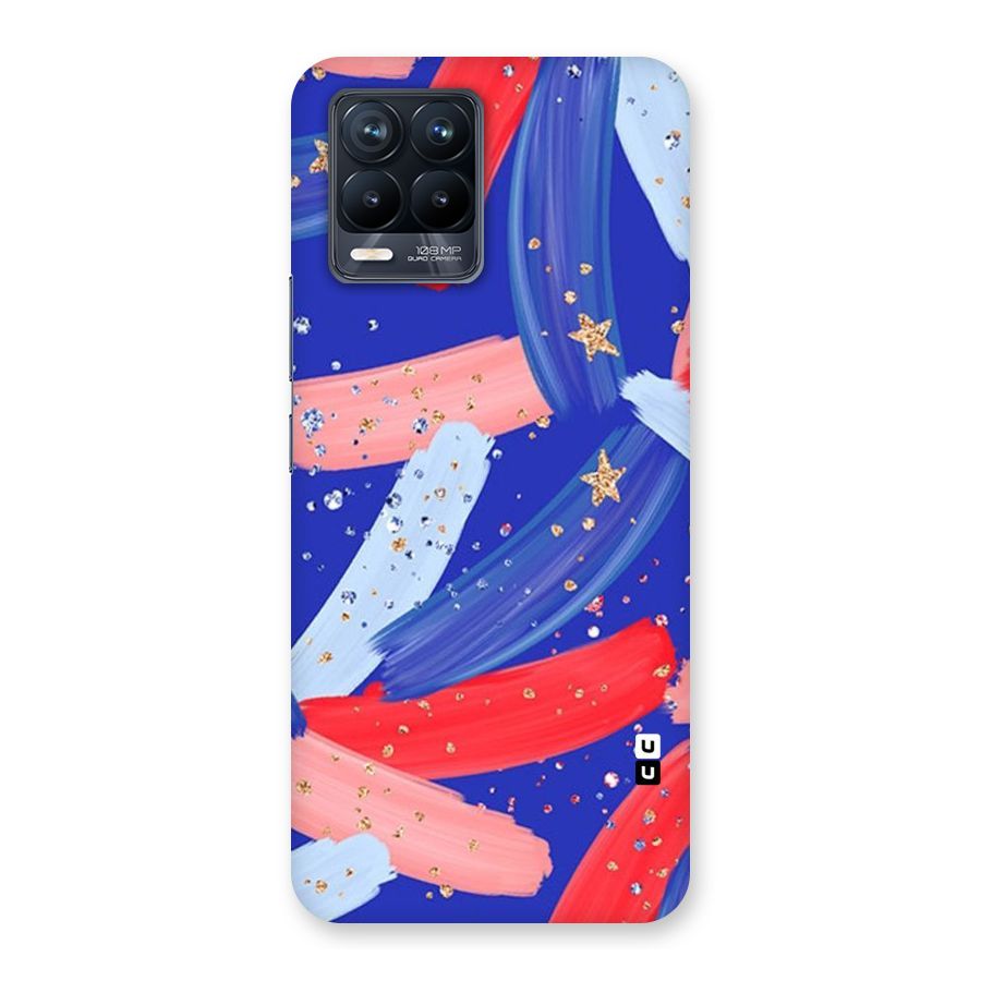 Paint Stars Back Case for Realme 8 Pro