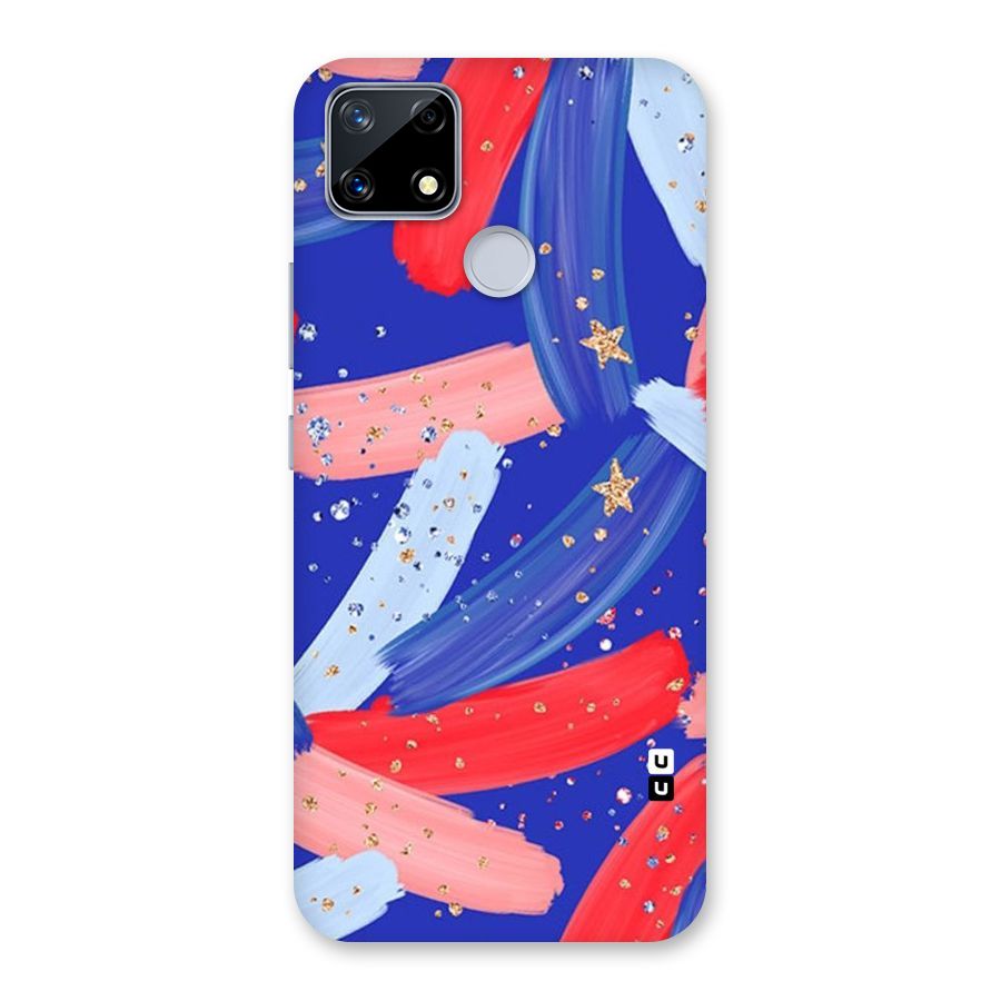 Paint Stars Back Case for Realme Narzo 20