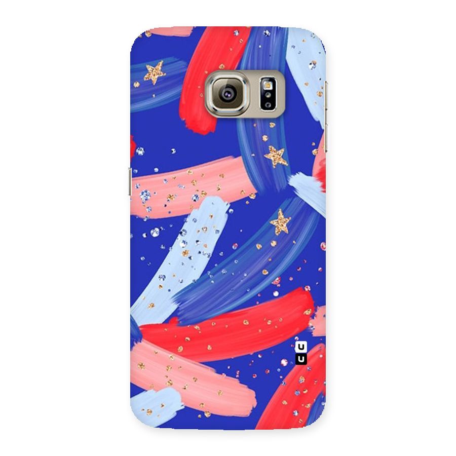 Paint Stars Back Case for Samsung Galaxy S6 Edge