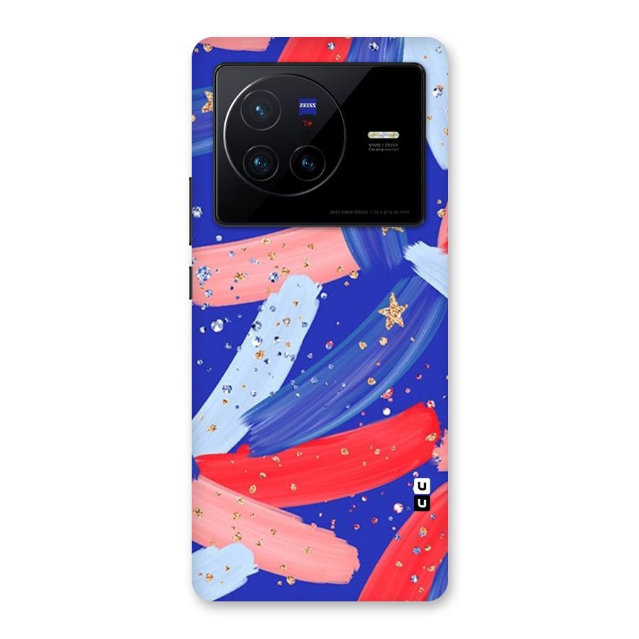 Paint Stars Back Case for Vivo X80