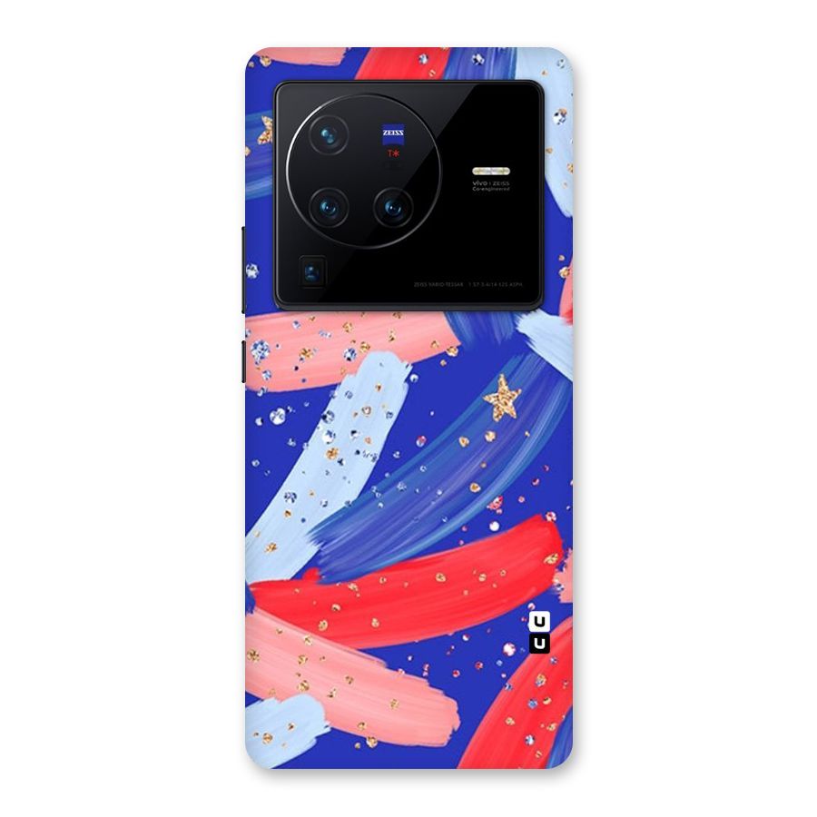 Paint Stars Back Case for Vivo X80 Pro