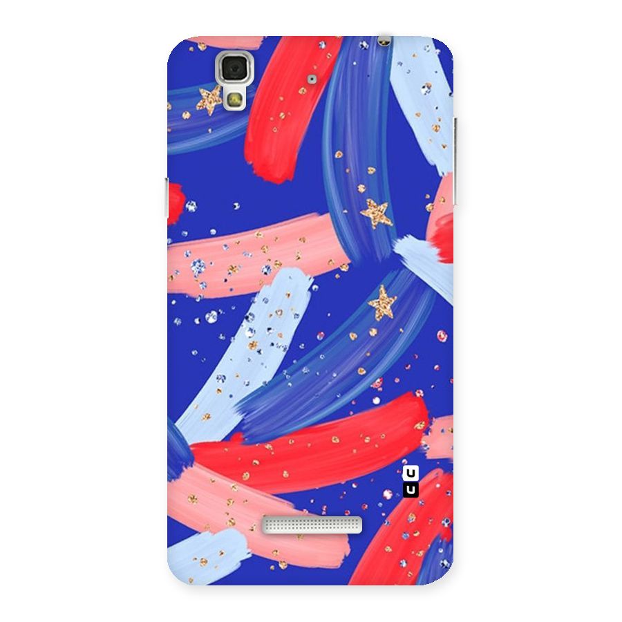 Paint Stars Back Case for YU Yureka Plus