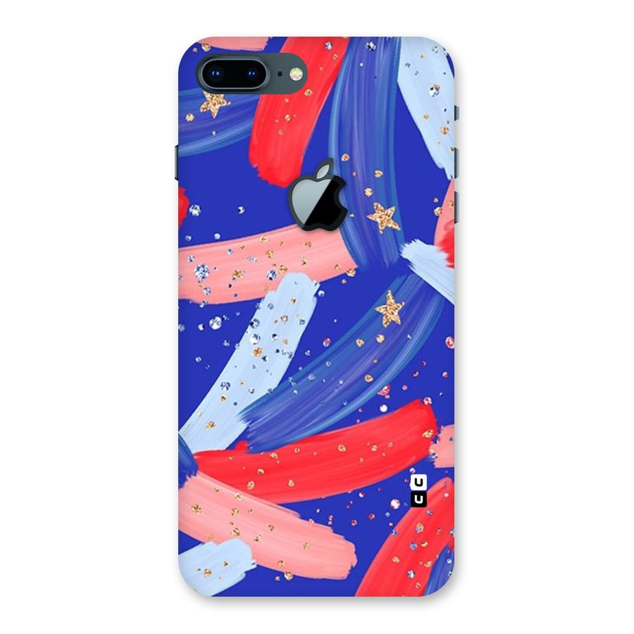 Paint Stars Back Case for iPhone 7 Plus Apple Cut