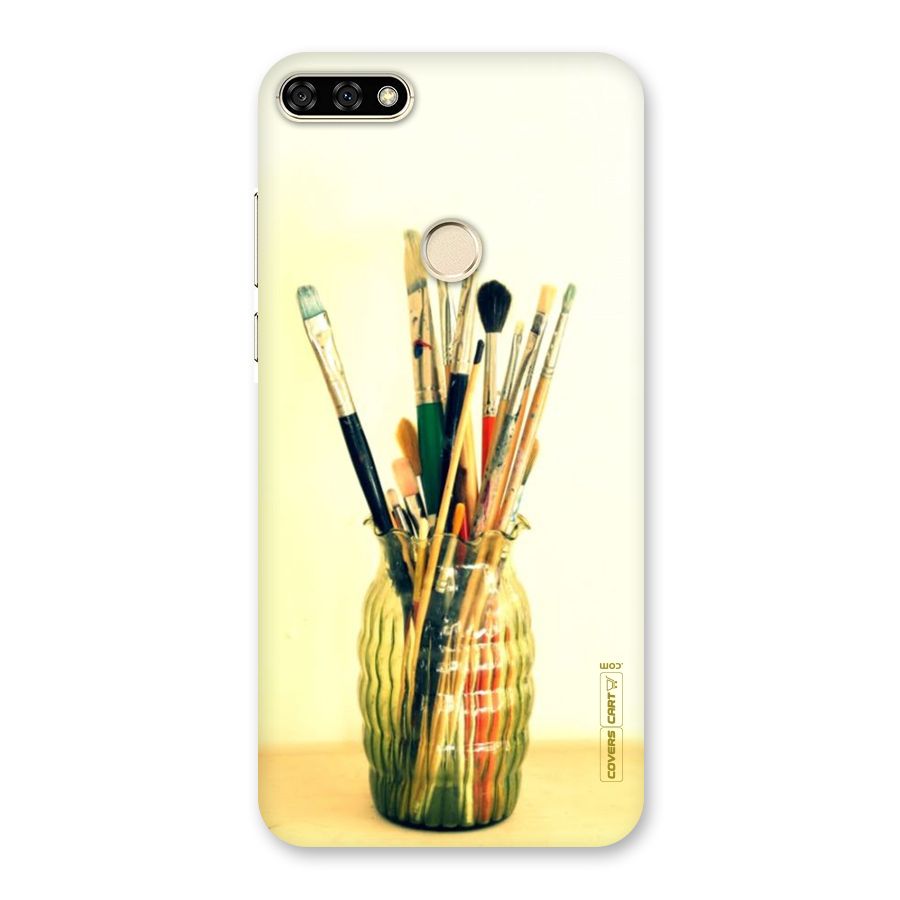 Paint Vass Back Case for Honor 7A