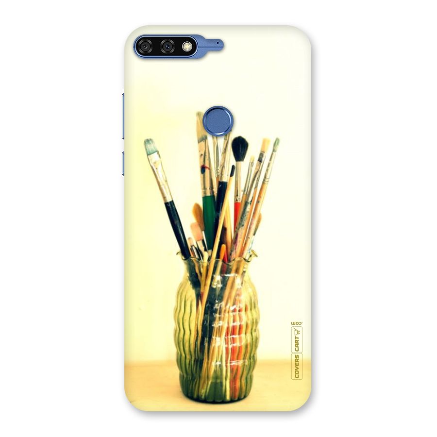 Paint Vass Back Case for Honor 7C