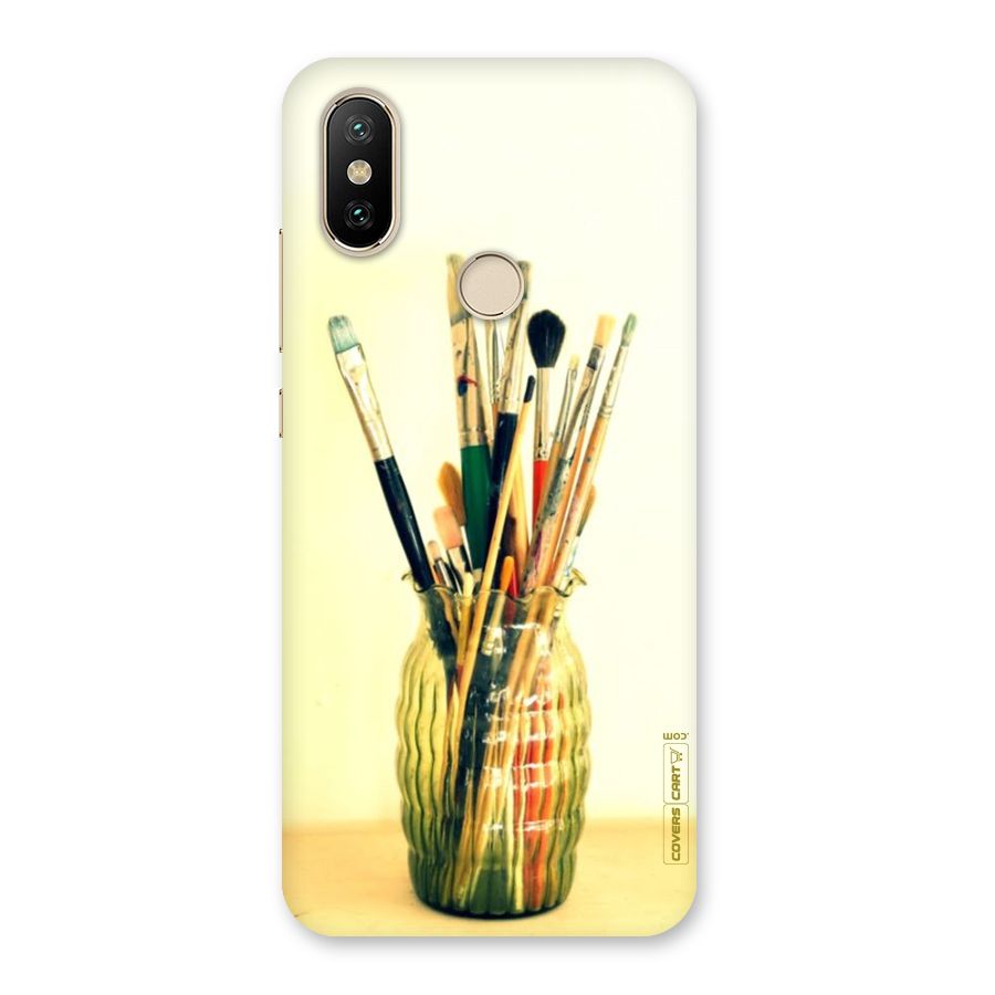 Paint Vass Back Case for Mi A2