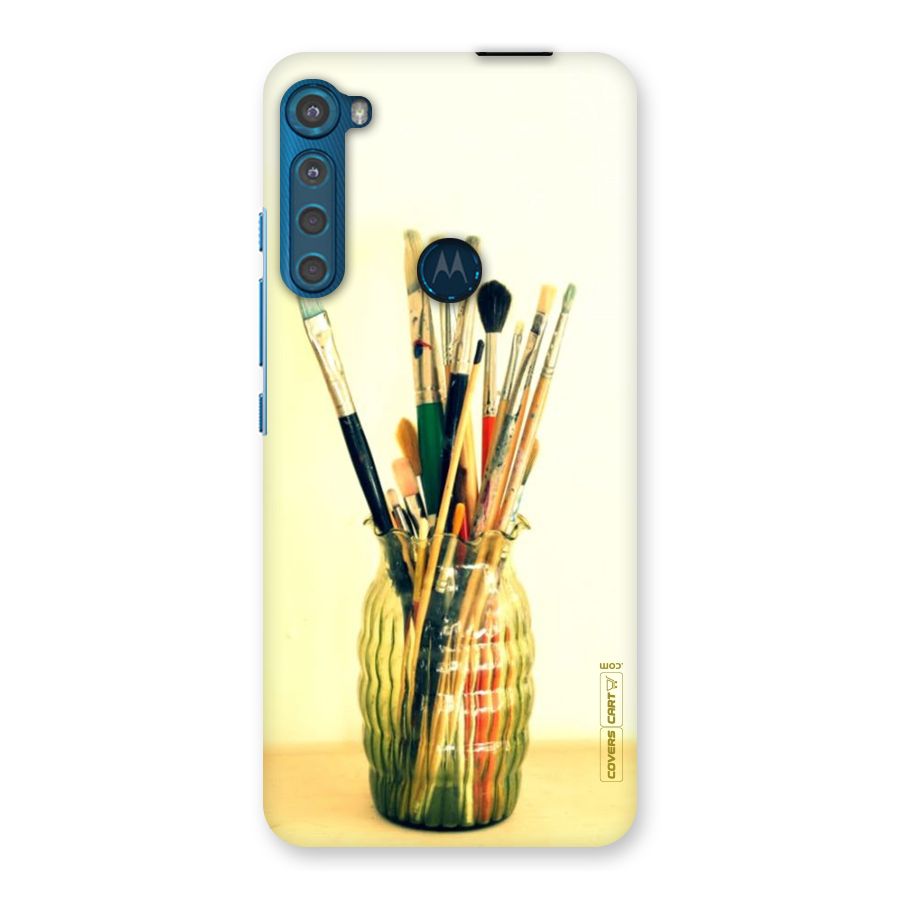 Paint Vass Back Case for Motorola One Fusion Plus