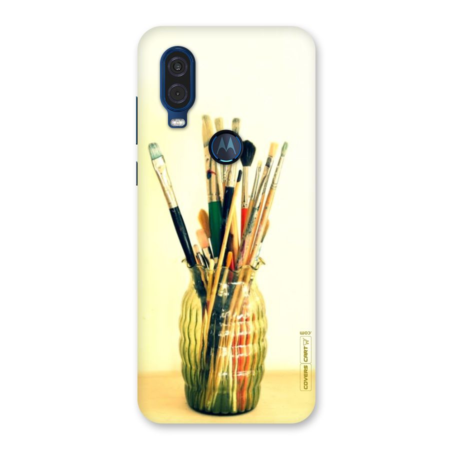Paint Vass Back Case for Motorola One Vision