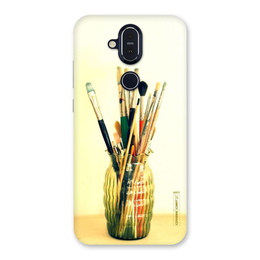 Paint Vass Back Case for Nokia 8.1