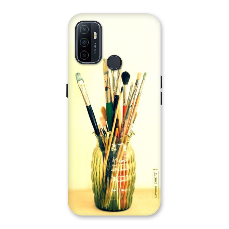 Paint Vass Back Case for Oppo A32