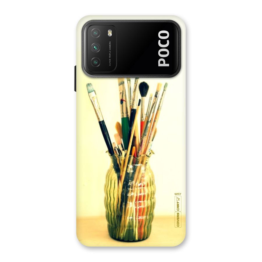 Paint Vass Back Case for Poco M3