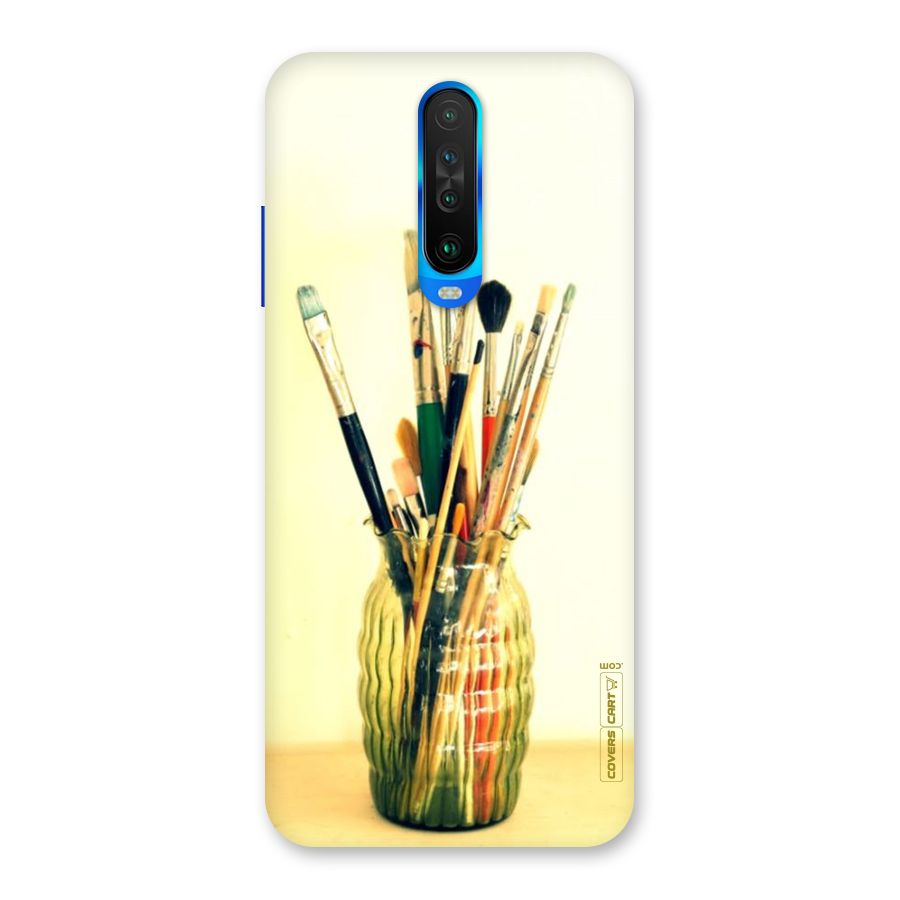 Paint Vass Back Case for Poco X2
