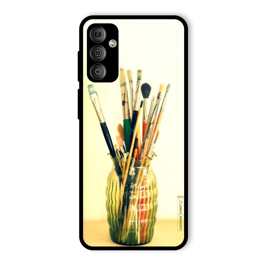 Paint Vass Glass Back Case for Galaxy F23