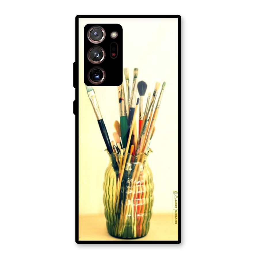 Paint Vass Glass Back Case for Galaxy Note 20 Ultra