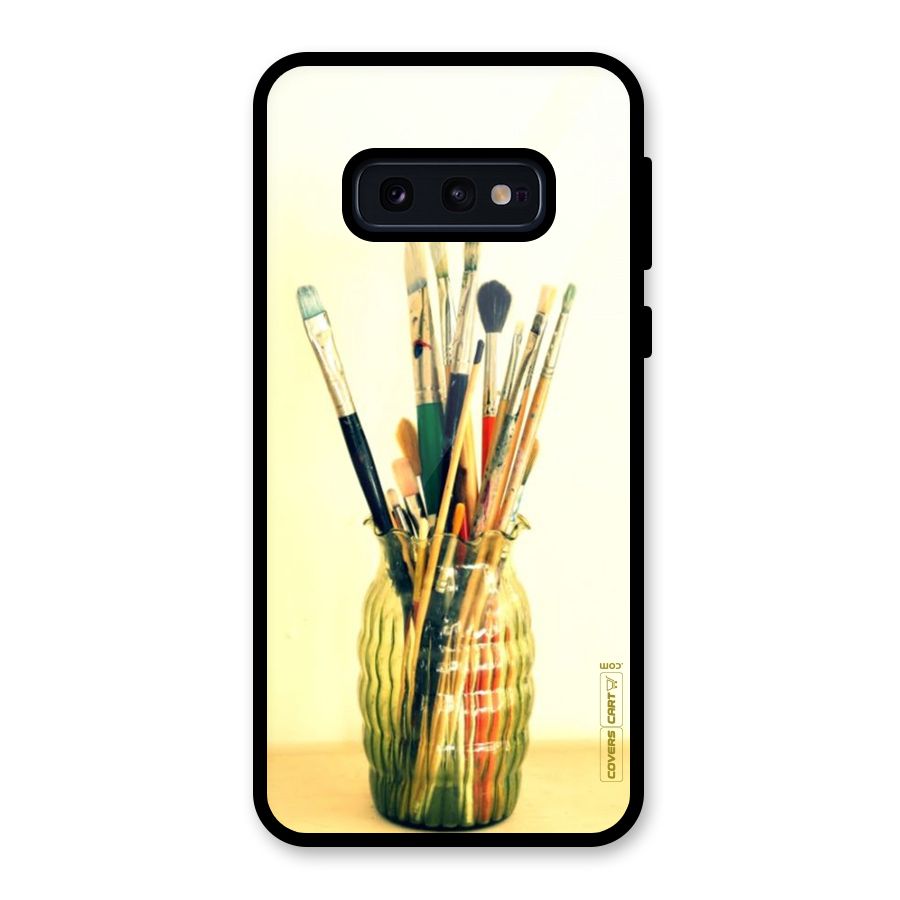 Paint Vass Glass Back Case for Galaxy S10e