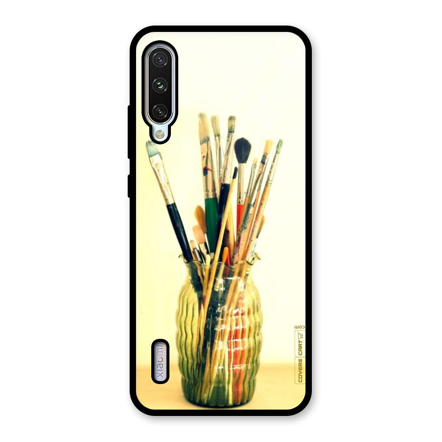 Paint Vass Glass Back Case for Mi A3