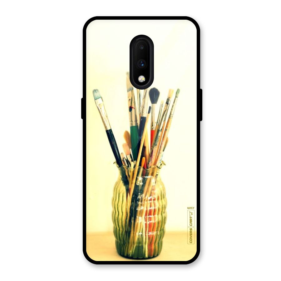 Paint Vass Glass Back Case for OnePlus 7