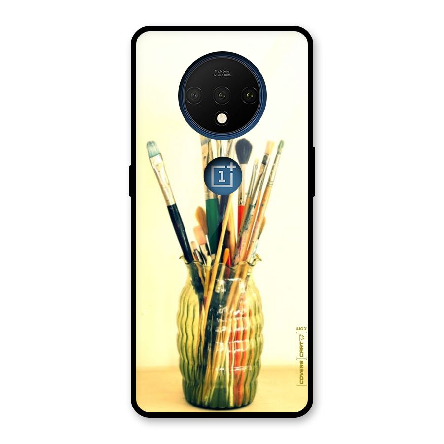 Paint Vass Glass Back Case for OnePlus 7T
